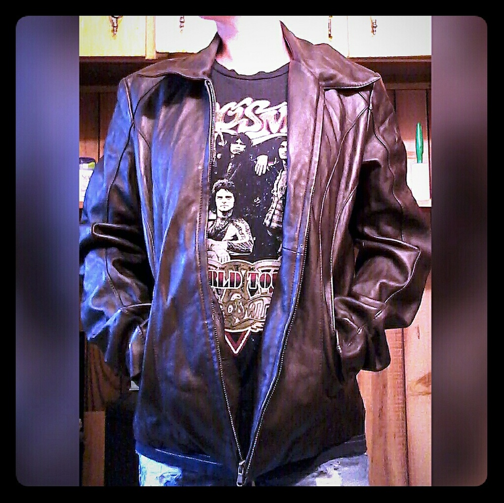 Studio Y Genuine Leather Jacket💥